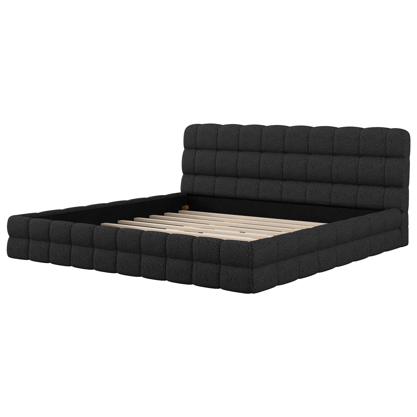 Upholstered Platform Bed With Headboard - The Sleep Loft - Online Mattress Showroom NYC