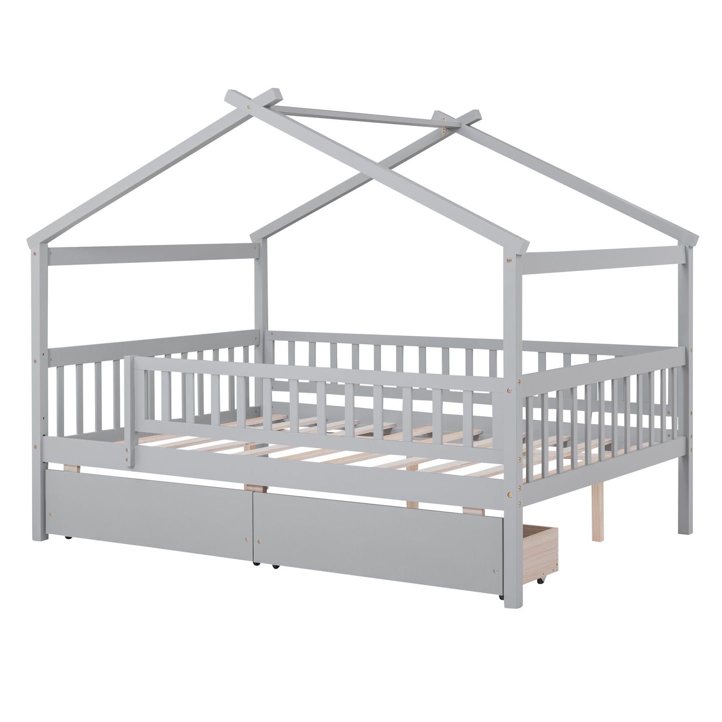 House Bed With 2 Drawers - The Sleep Loft - Online Mattress Showroom NYC