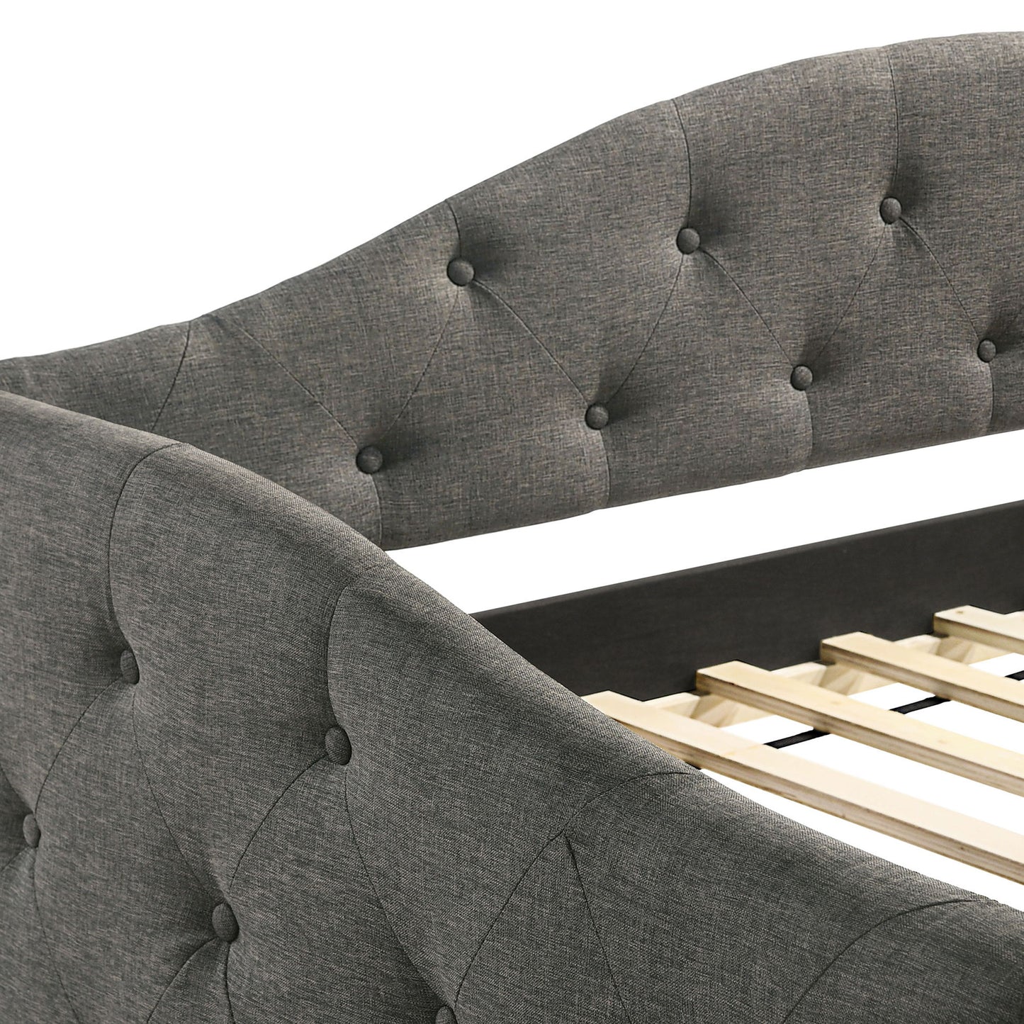 Tremont - Twin Daybed With Trundle - Gray - The Sleep Loft - Online Mattress Showroom NYC