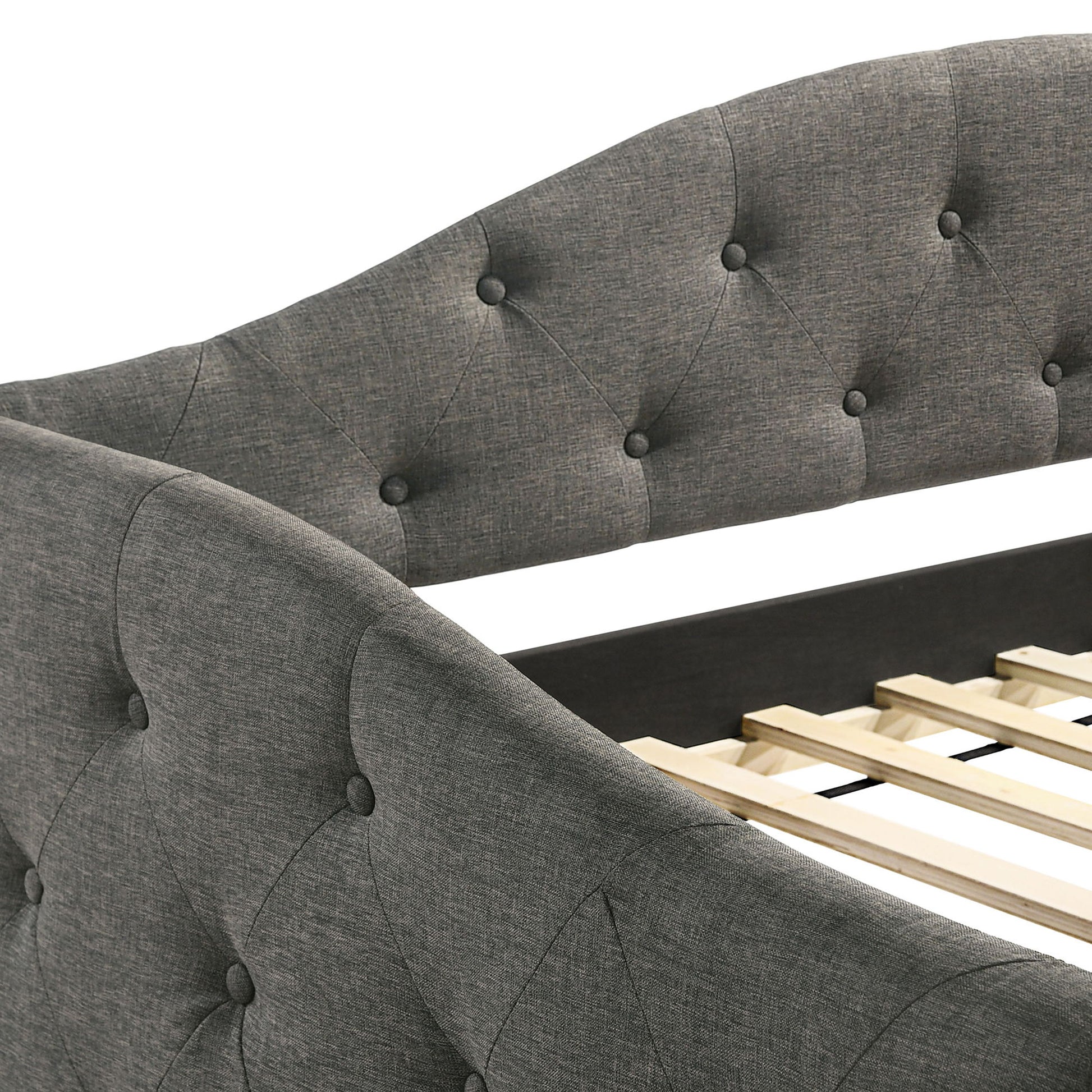 Tremont - Twin Daybed With Trundle - Gray - The Sleep Loft - Online Mattress Showroom NYC