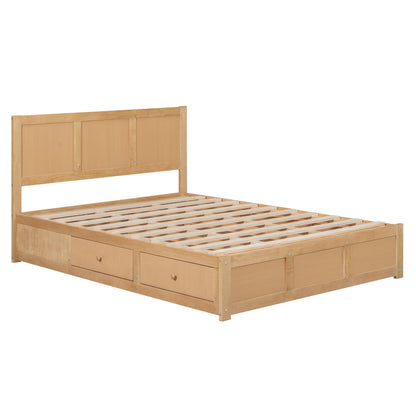 Platform Bed With Underneath Storage And 2 Drawers - The Sleep Loft - Online Mattress Showroom NYC