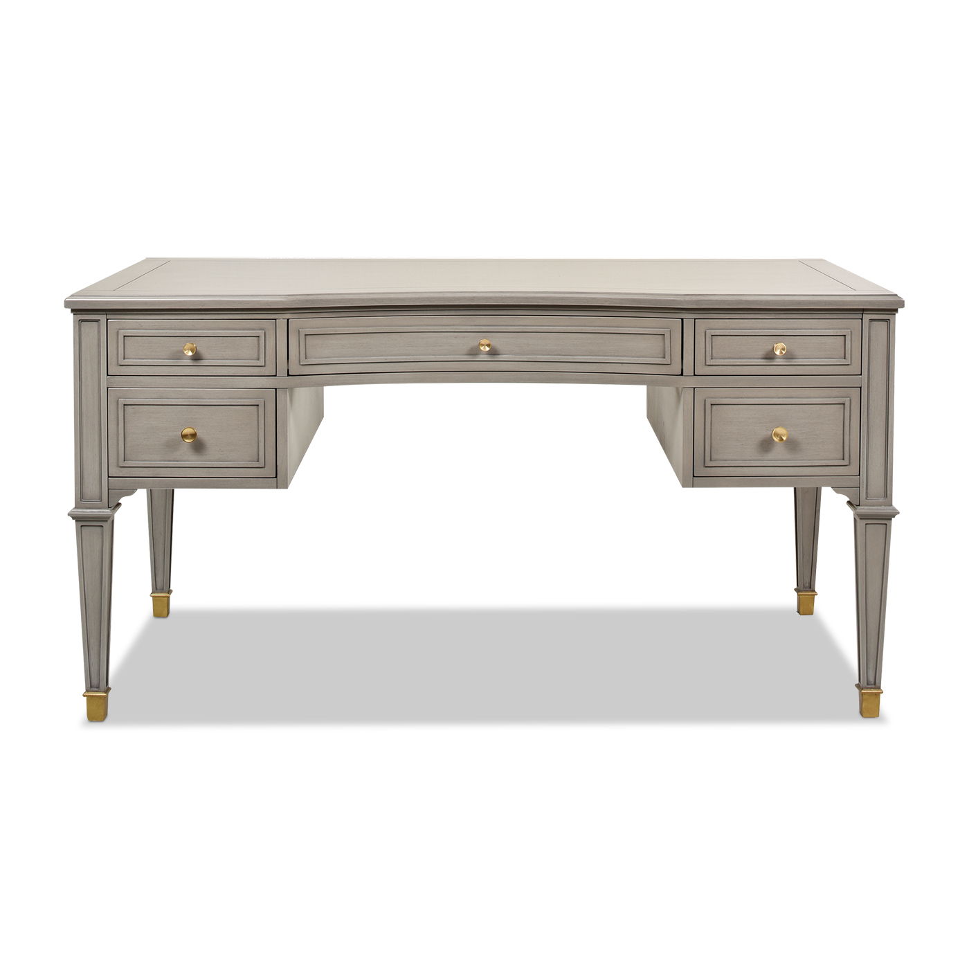 Dauphin - 5 Drawer Executive Desk - The Sleep Loft - Online Mattress Showroom NYC
