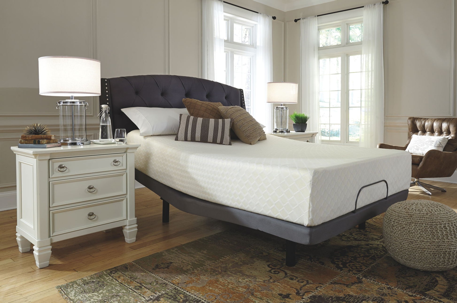 Chime 12 Inch Memory Foam - California King Mattress - 12-inch - White - The Sleep Loft - Online Mattress Showroom NYC