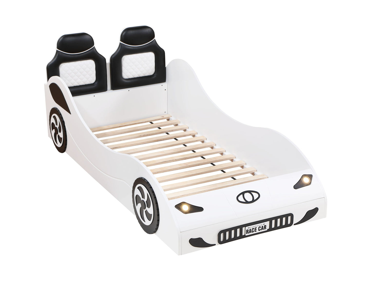 Colen - Twin Car Bed With LED - The Sleep Loft - Online Mattress Showroom NYC