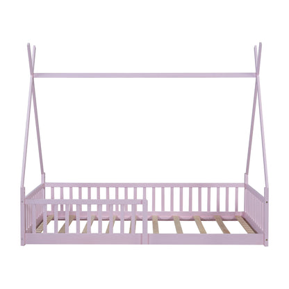 House Shaped Design Bed With Fence - The Sleep Loft - Online Mattress Showroom NYC