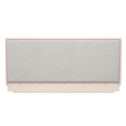 Minimalist Upholstered Headboard - The Sleep Loft - Online Mattress Showroom NYC
