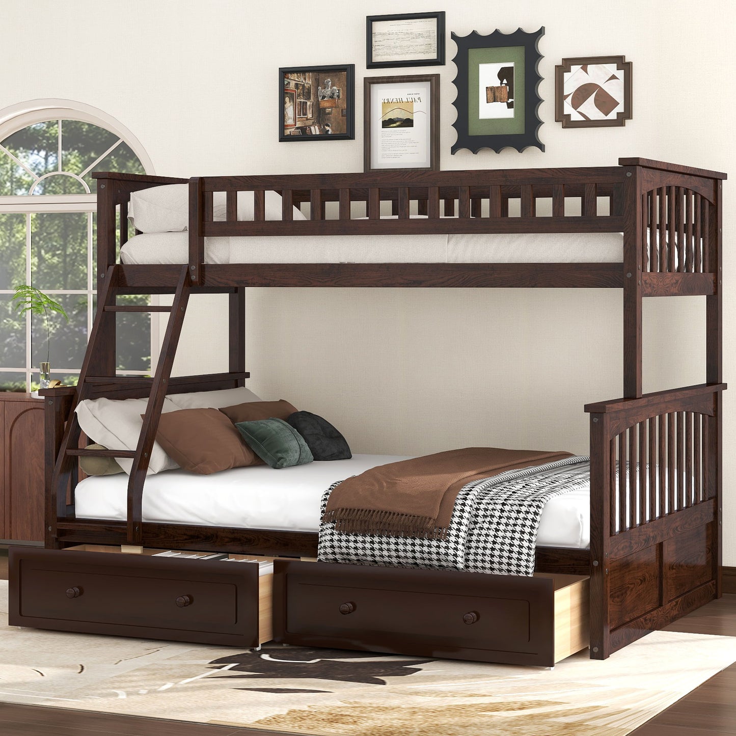 Bunk Bed With Drawers, Convertible Storage Bed - The Sleep Loft - Online Mattress Showroom NYC