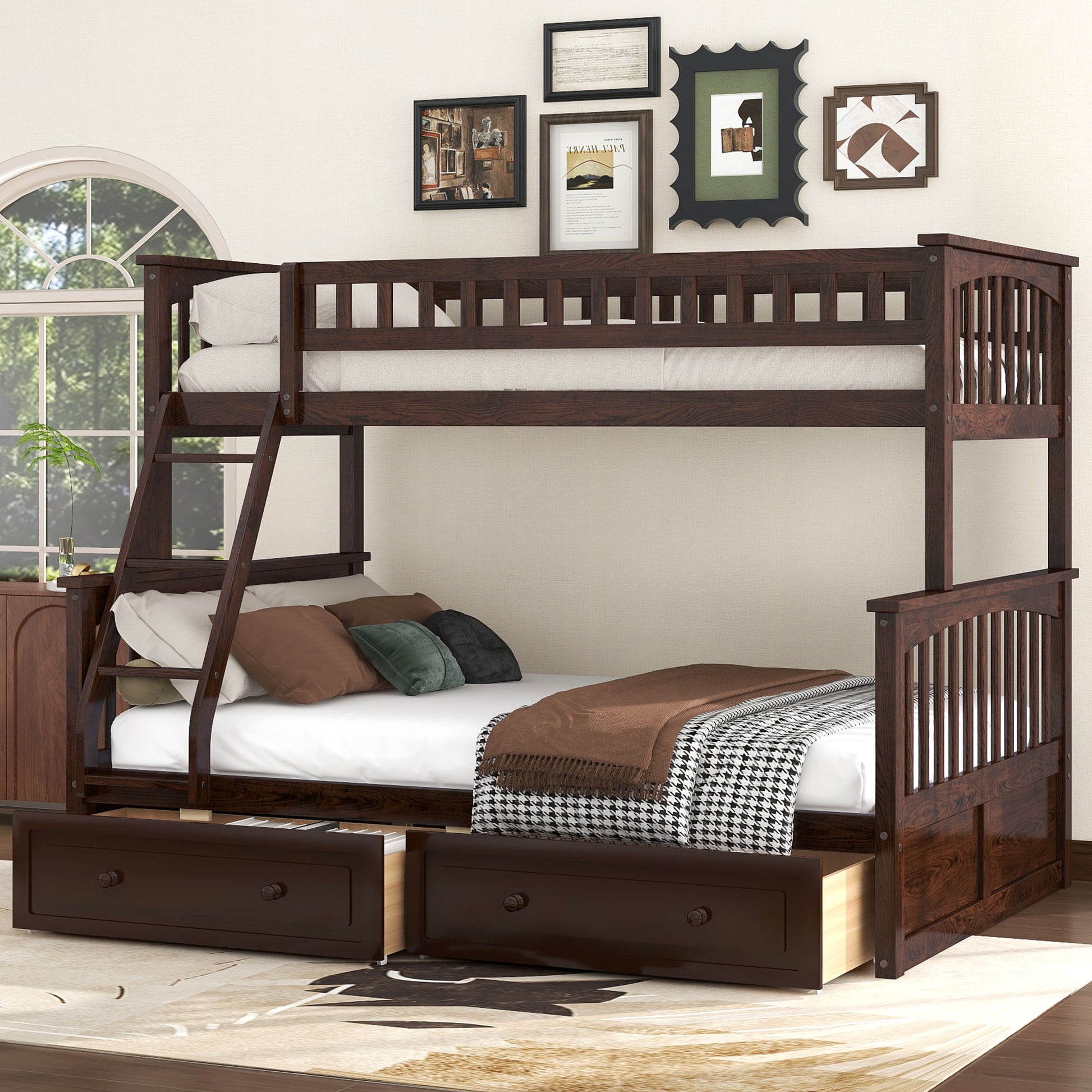 Bunk Bed With Drawers, Convertible Storage Bed - The Sleep Loft - Online Mattress Showroom NYC