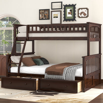 Bunk Bed With Drawers, Convertible Storage Bed - The Sleep Loft - Online Mattress Showroom NYC