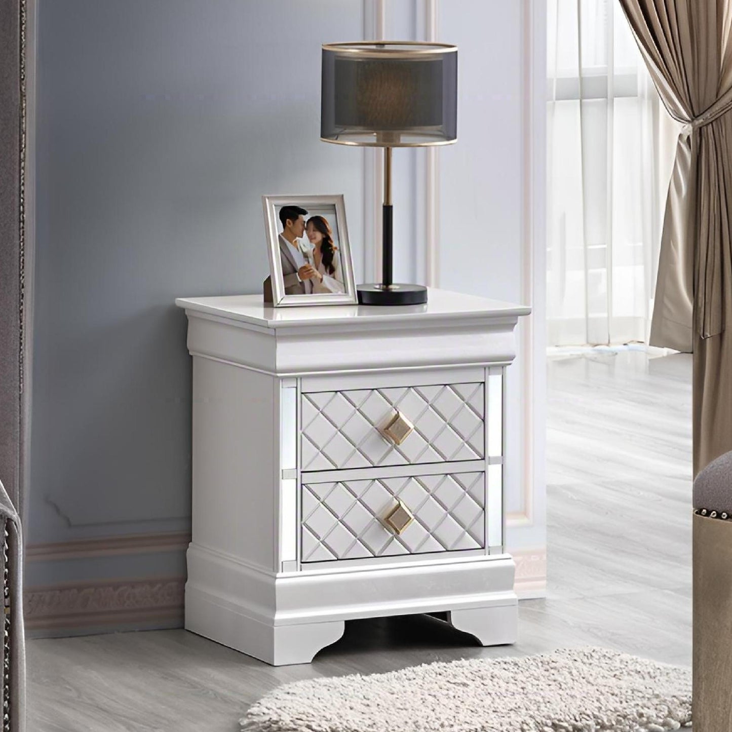 Verona - Nightstand - The Sleep Loft - Online Mattress Showroom NYC
