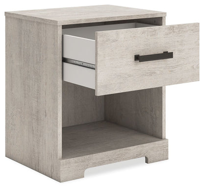 Shawburn - One Drawer Night Stand - Gray