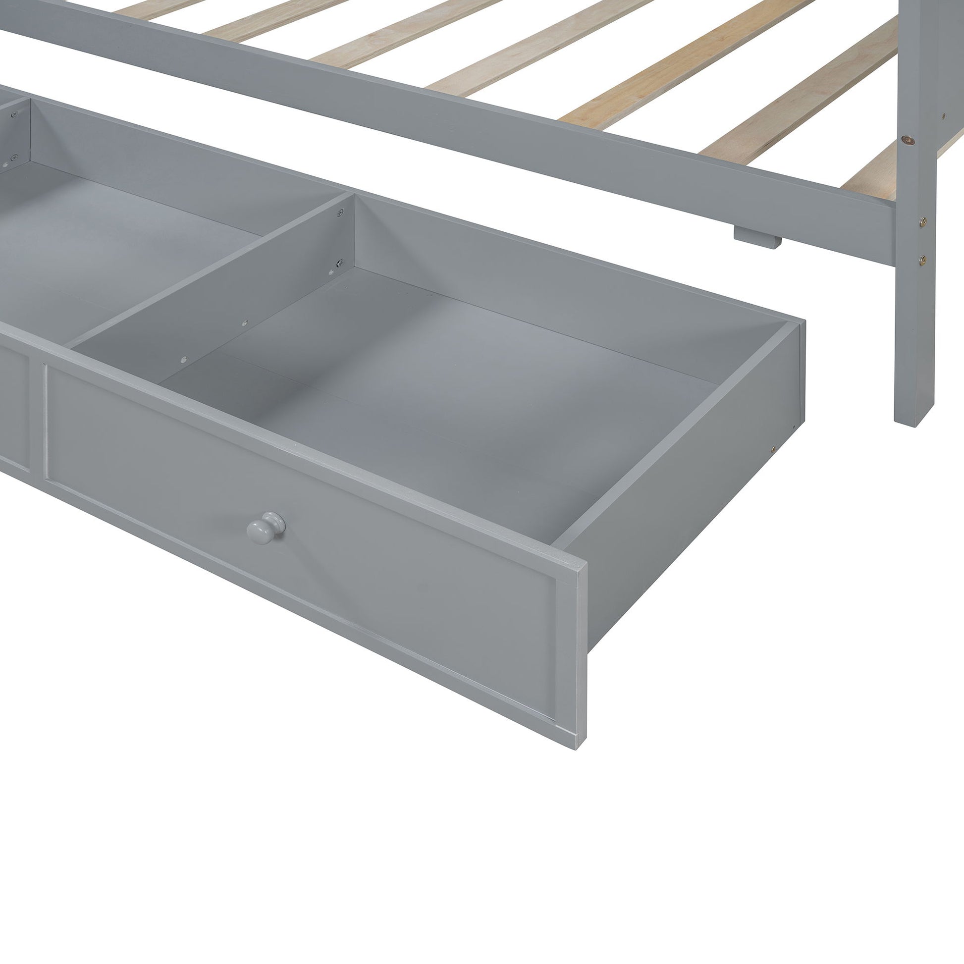 Daybed With 3 Drawers USB Ports And Desk - The Sleep Loft - Online Mattress Showroom NYC