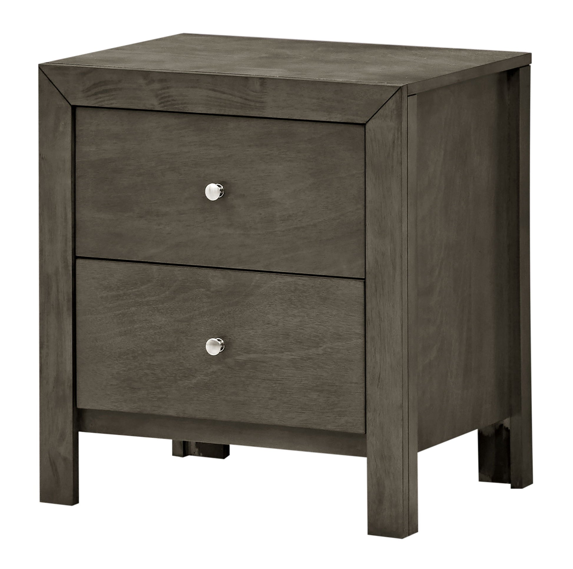 Charming Nightstand With Drawers - The Sleep Loft - Online Mattress Showroom NYC