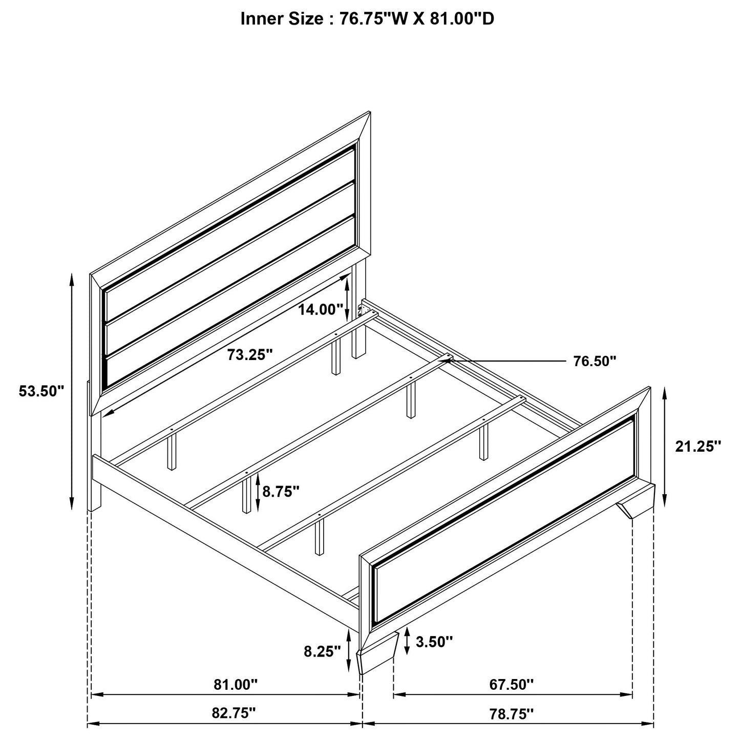 Oatfield - Panel Bed - The Sleep Loft - Online Mattress Showroom NYC