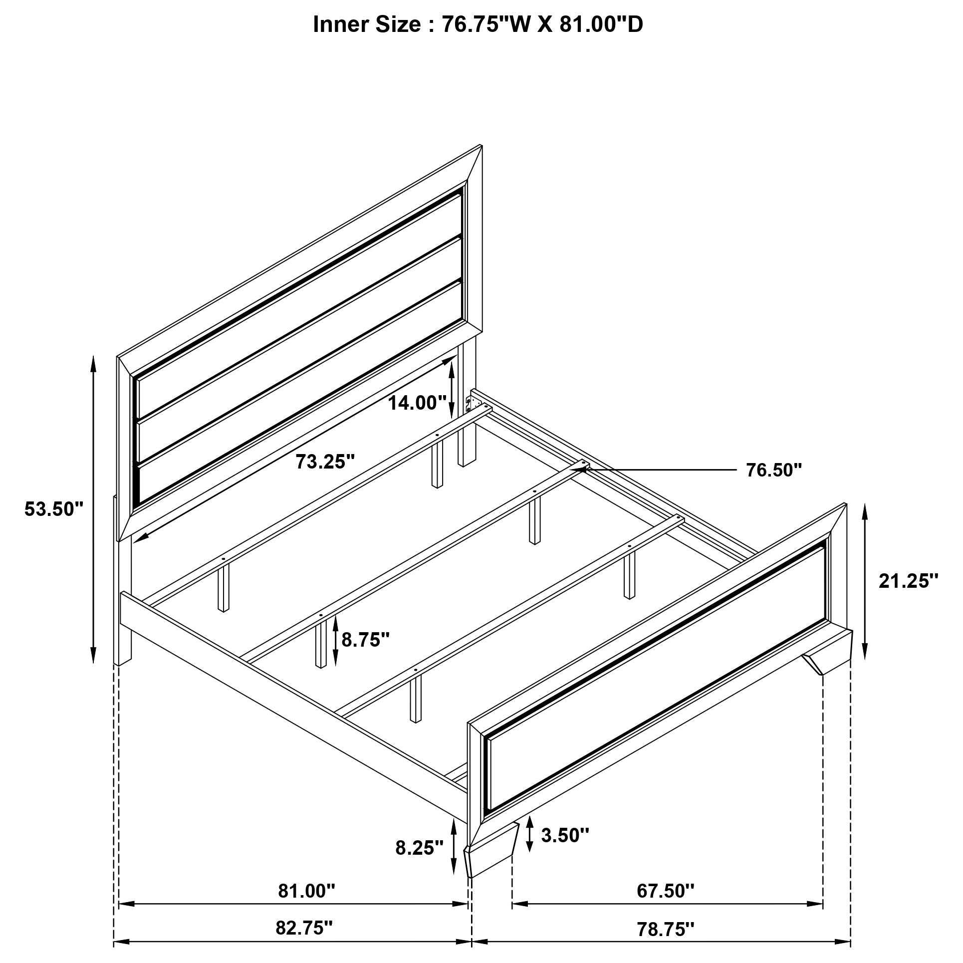 Oatfield - Panel Bed - The Sleep Loft - Online Mattress Showroom NYC