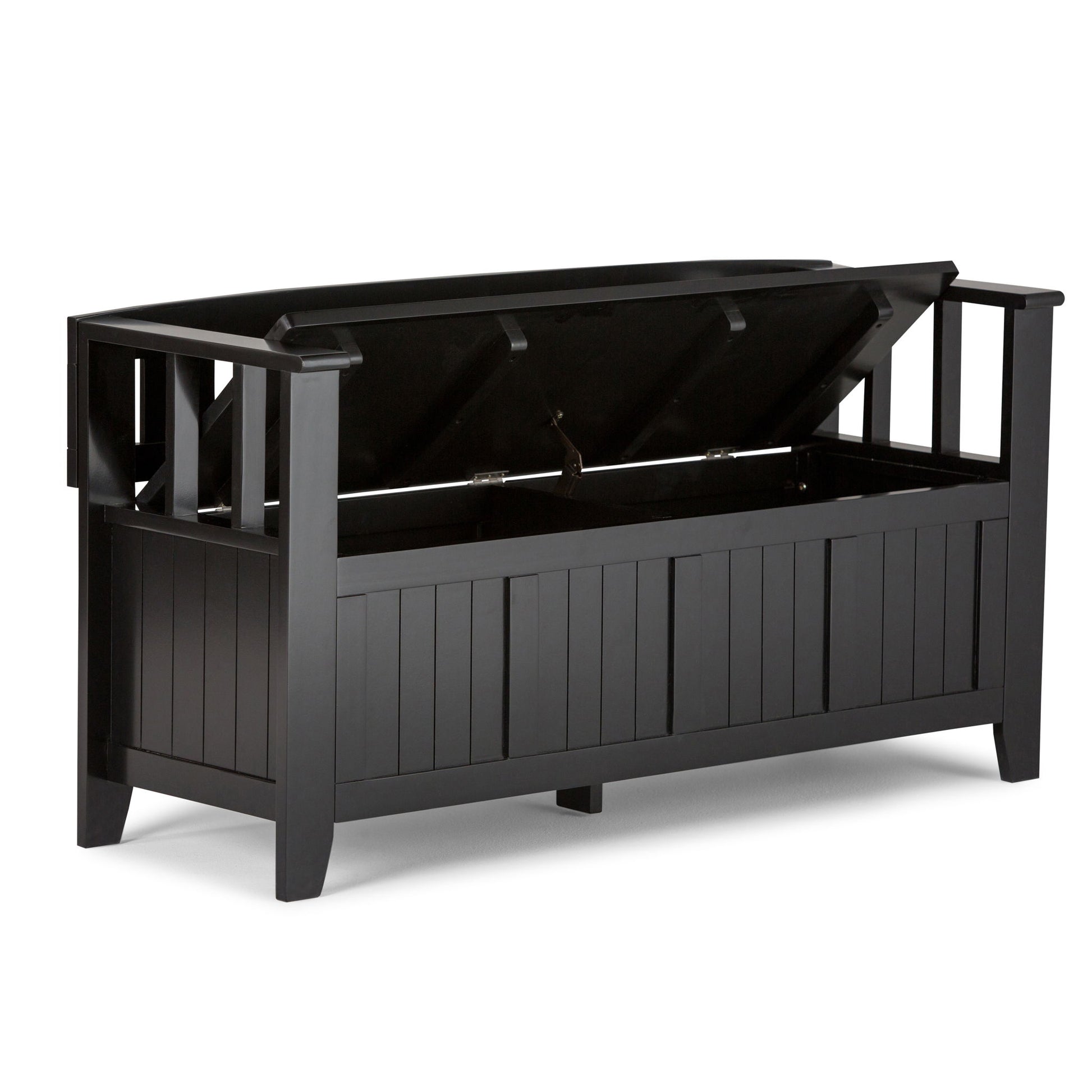 Acadian - Entryway Storage Bench, Handcrafted - The Sleep Loft - Online Mattress Showroom NYC