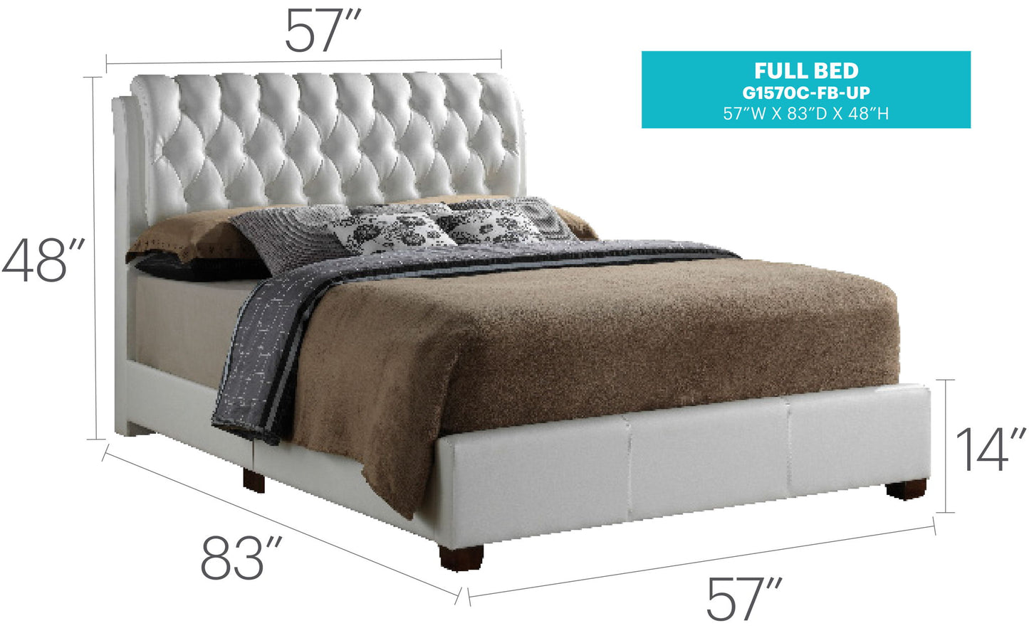 Tufted Upholstered Bed - The Sleep Loft - Online Mattress Showroom NYC