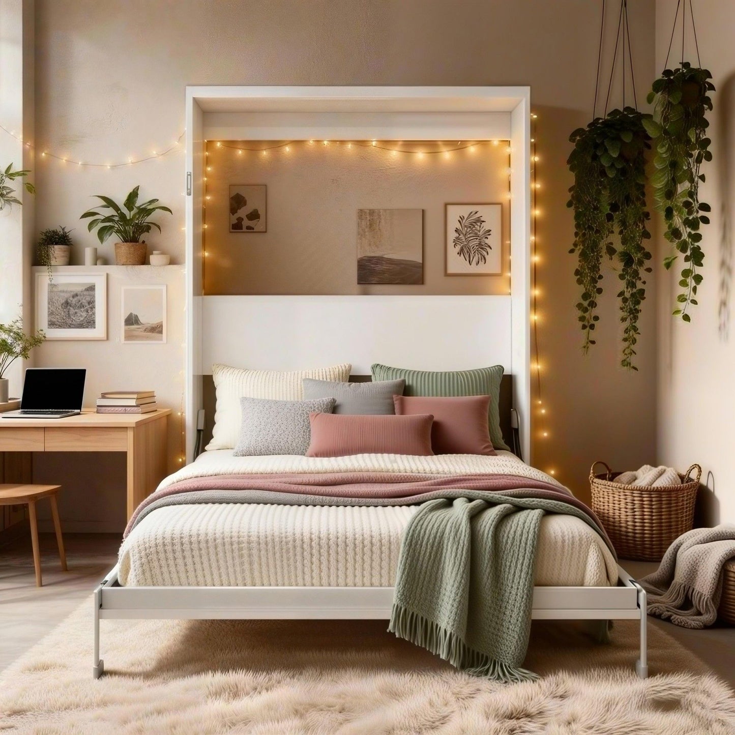 Folding Vertical Murphy Wall Bed - The Sleep Loft - Online Mattress Showroom NYC