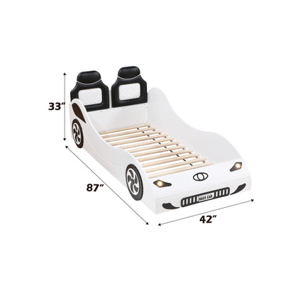 Colen - Twin Car Bed With LED - The Sleep Loft - Online Mattress Showroom NYC