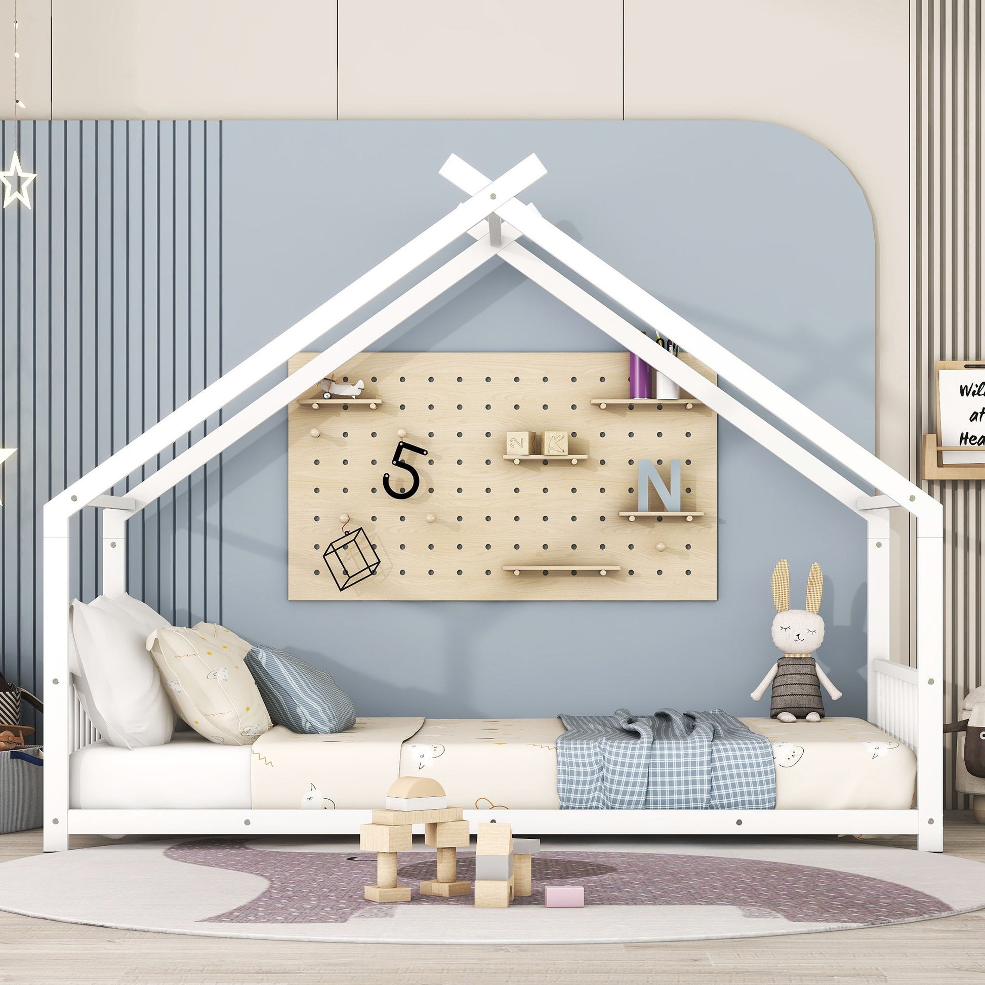 Metal House Bed - The Sleep Loft - Online Mattress Showroom NYC