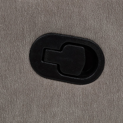 Hamilton Chenille Manual Reclining Sofa Sand
