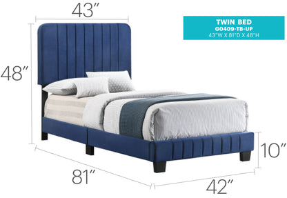 Channel Tufted Bed - The Sleep Loft - Online Mattress Showroom NYC