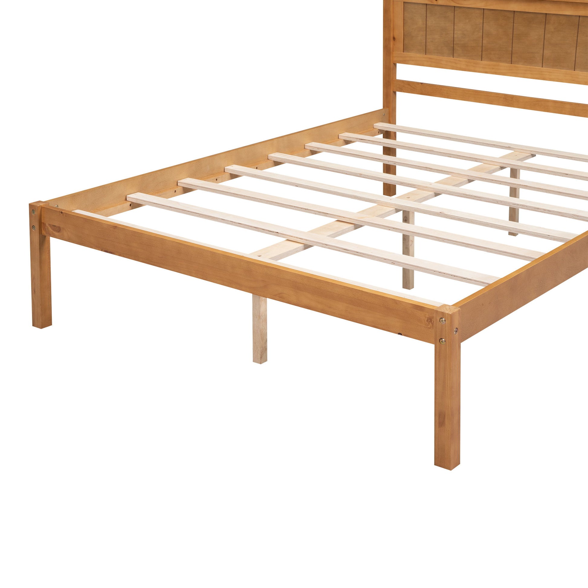 Platform Bed Frame With Headboard - The Sleep Loft - Online Mattress Showroom NYC