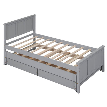 Platform Bed With Trundle And Drawers - The Sleep Loft - Online Mattress Showroom NYC