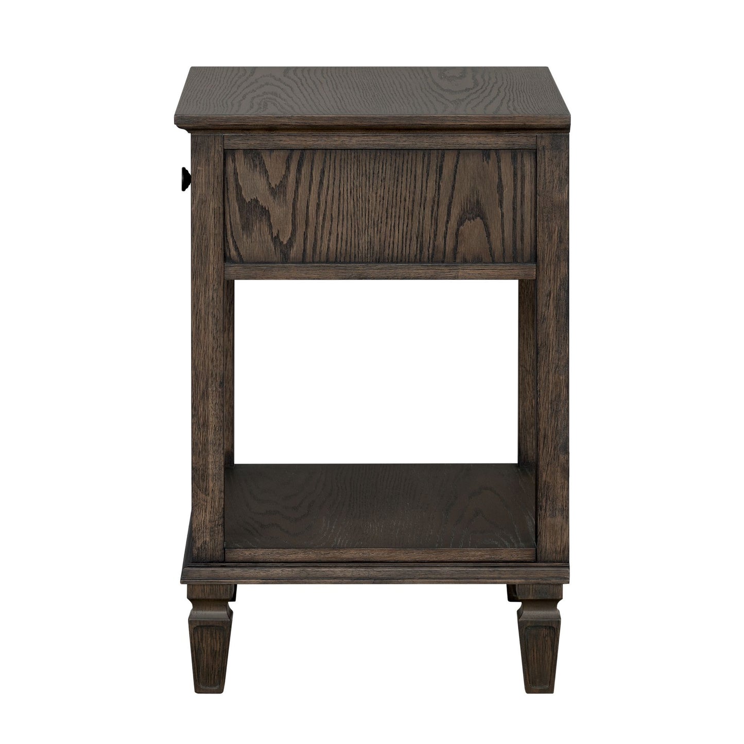 Victoria - Bedside Table With Drawer And Shelf - The Sleep Loft - Online Mattress Showroom NYC