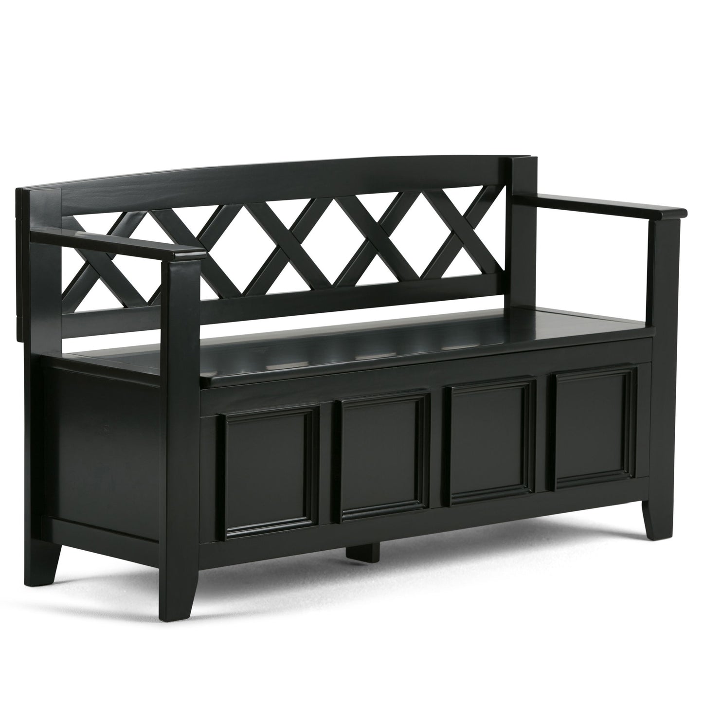 Amherst - Handcrafted Entryway Storage Bench - The Sleep Loft - Online Mattress Showroom NYC