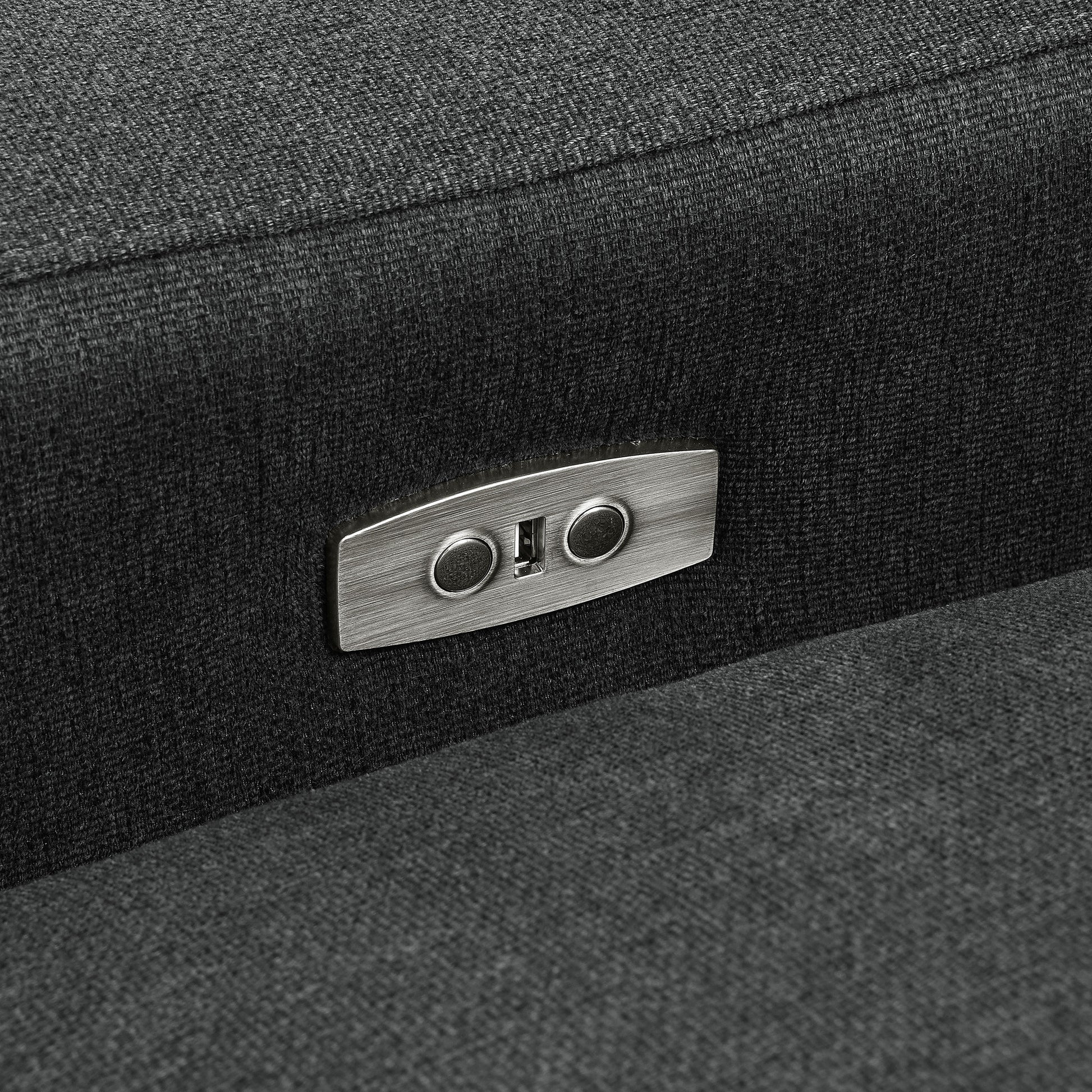 Collins Modular LAF Power Recliner Dark Grey