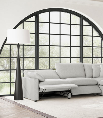 Collins Modular Power Armless Recliner Grey