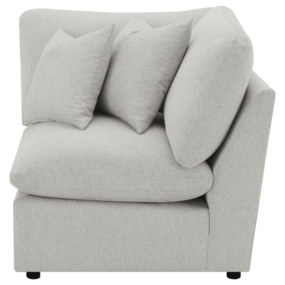 Collins Modular Corner Chair Grey