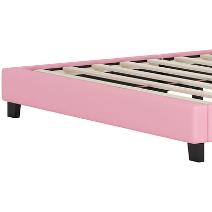 Upholstered Princess Platform Bed With Crown Headboard - The Sleep Loft - Online Mattress Showroom NYC