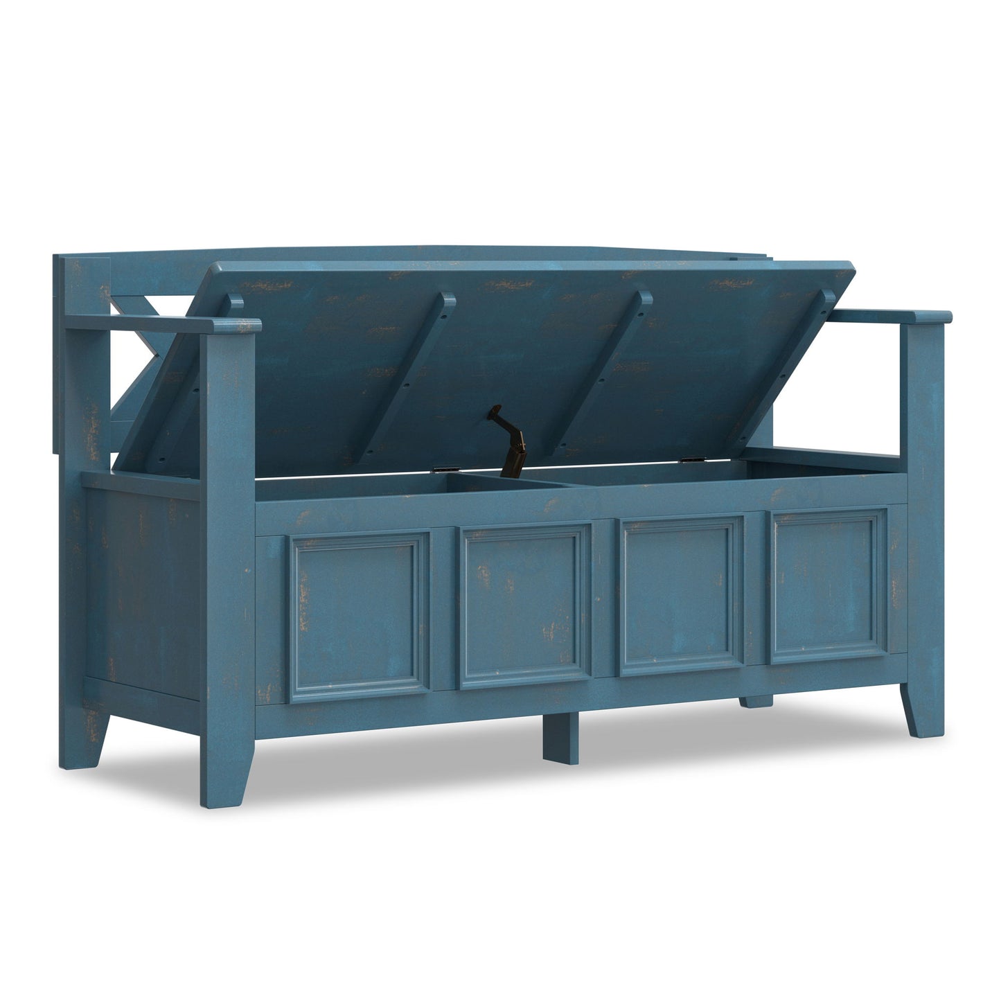 Amherst - Handcrafted Entryway Storage Bench - The Sleep Loft - Online Mattress Showroom NYC