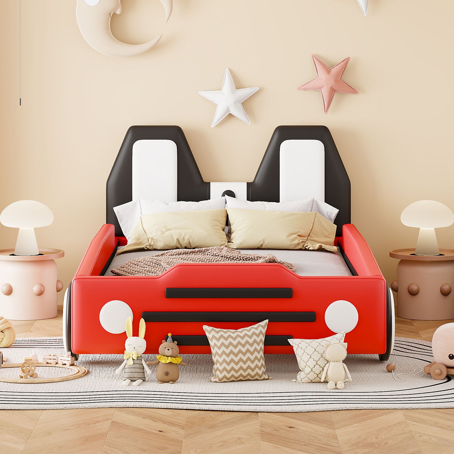 High Quality Race Car Shaped Platform Bed & Wheels - The Sleep Loft - Online Mattress Showroom NYC