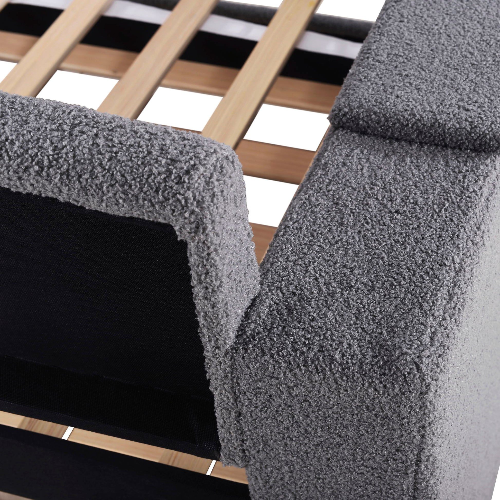 Upholstered Daybed With Storage Armrests, Trundle And Latest Integrated tooth Audio System - The Sleep Loft - Online Mattress Showroom NYC