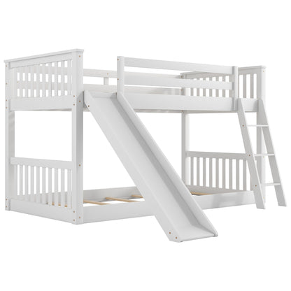 Bunk Bed & Convertible Slide And Ladder - The Sleep Loft - Online Mattress Showroom NYC