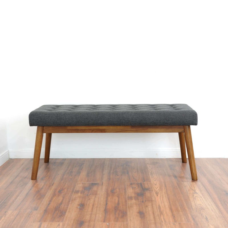 Delilah - Modern Bench - Gray - The Sleep Loft - Online Mattress Showroom NYC