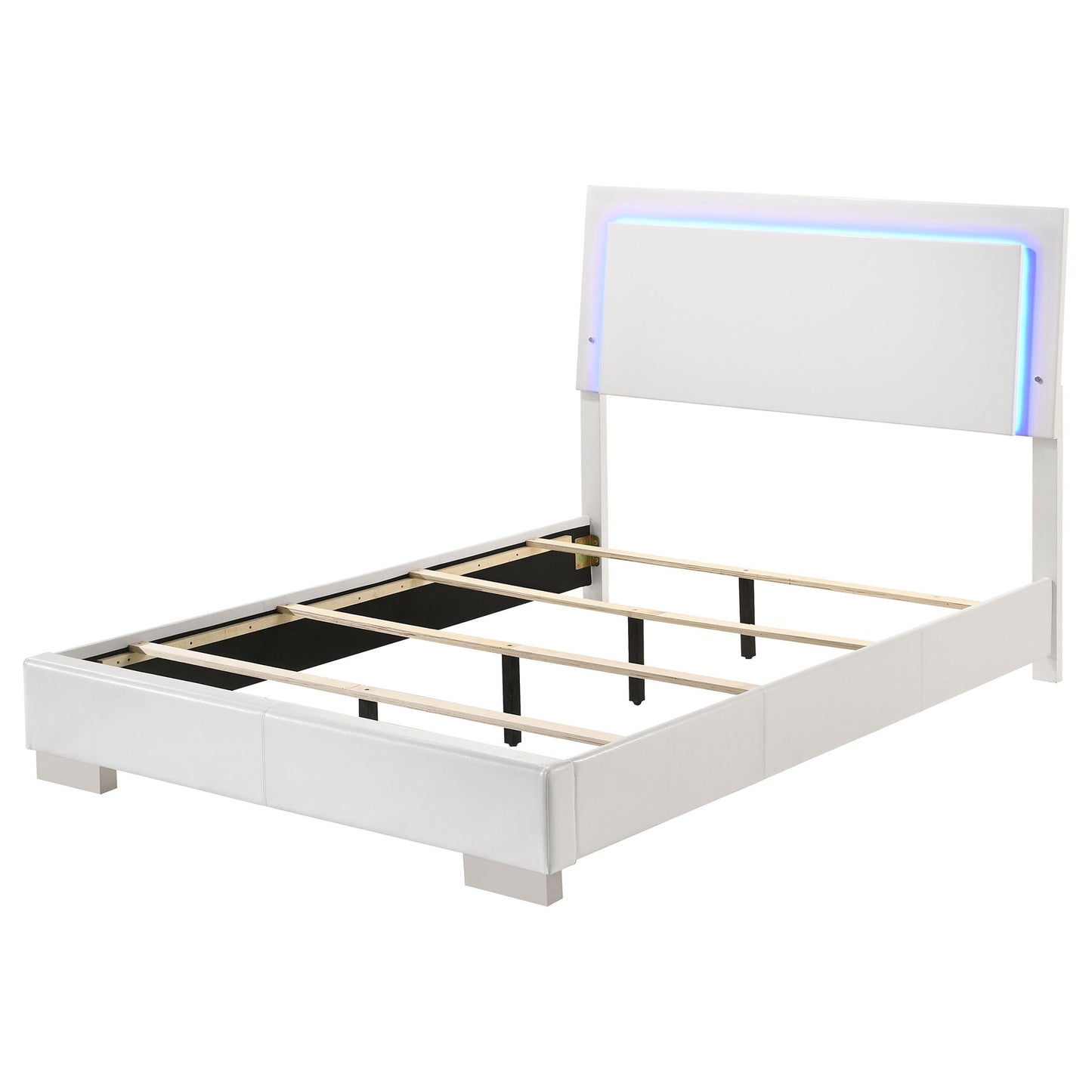 Felicity - LED Panel Bed With Built In Lighting - The Sleep Loft - Online Mattress Showroom NYC