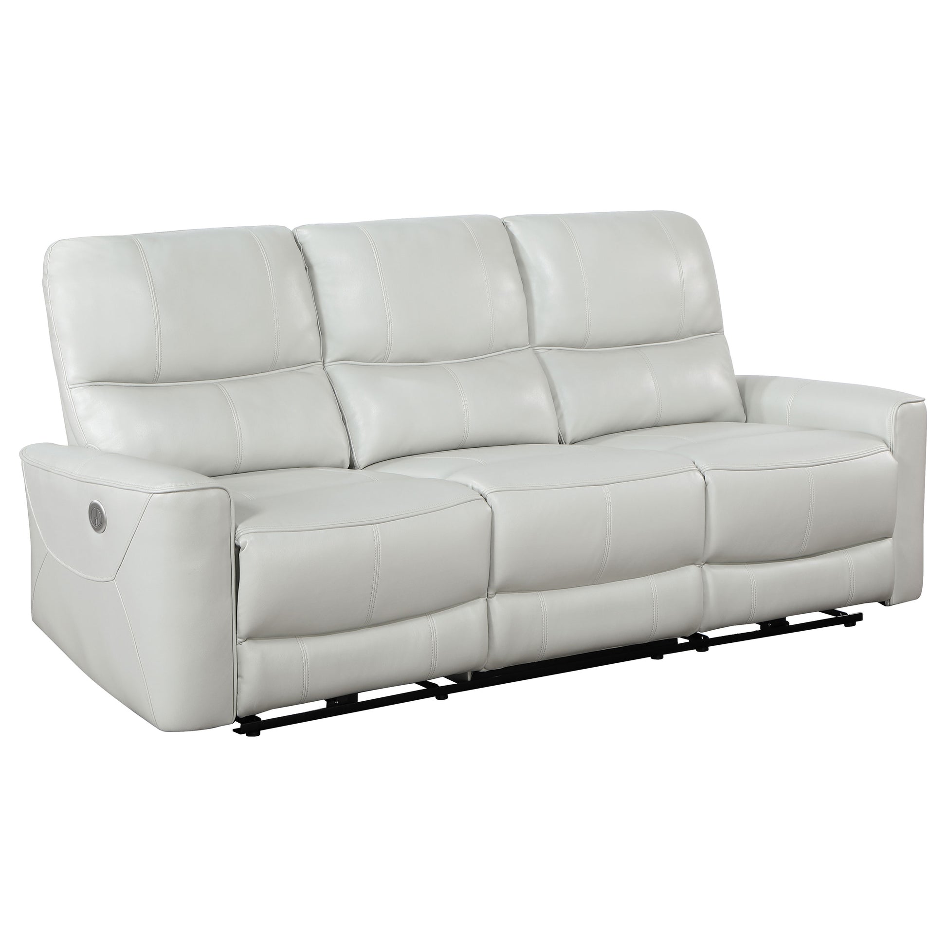 Greenfield 3-piece Power Reclining Sofa Set Dove Grey