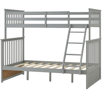 Bunk Bed With Ladder, And Safety Guard Rails - The Sleep Loft - Online Mattress Showroom NYC