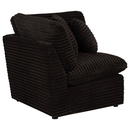 Collins Modular Corner Chair Chocolate Brown