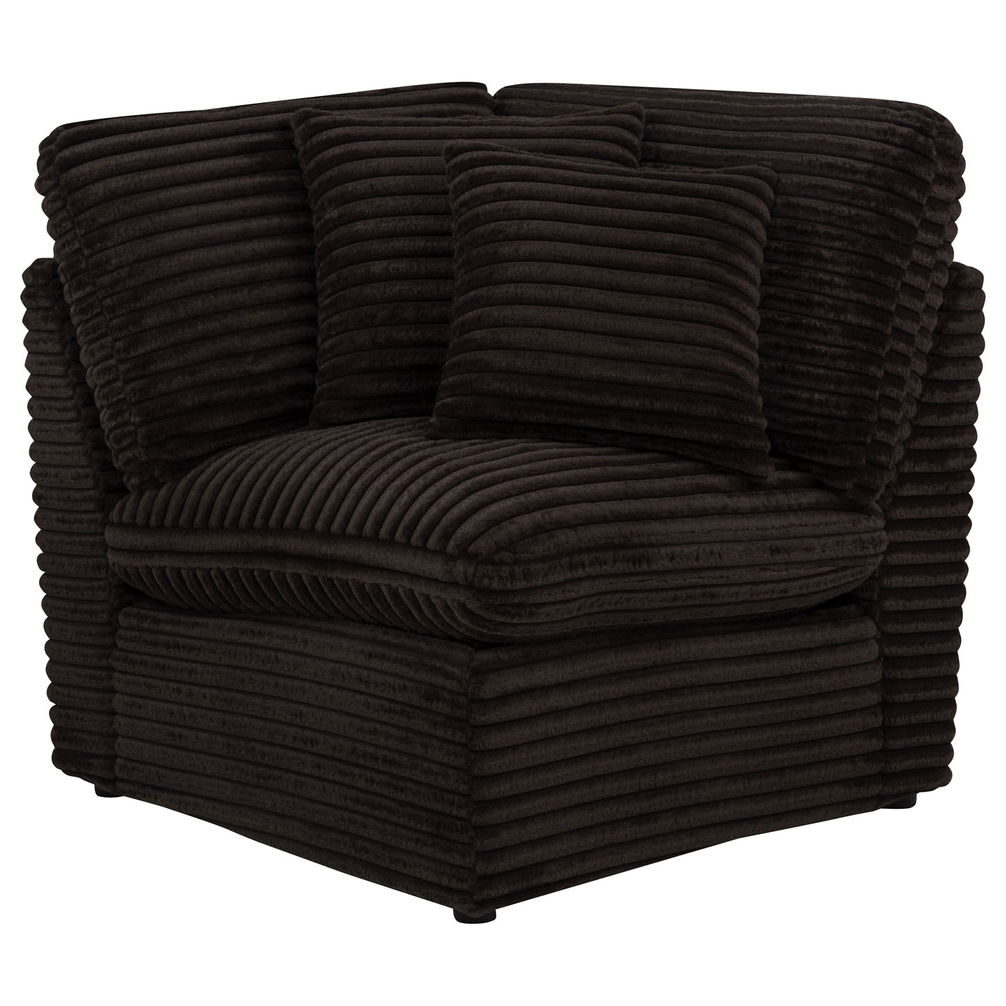 Collins Modular Corner Chair Chocolate Brown