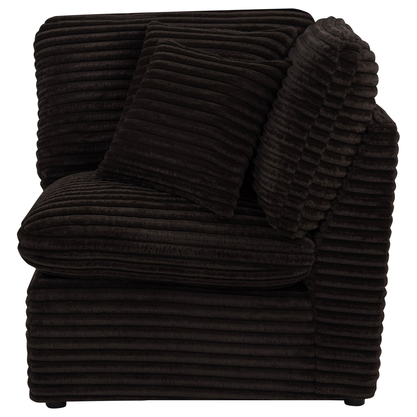 Collins Modular Corner Chair Chocolate Brown