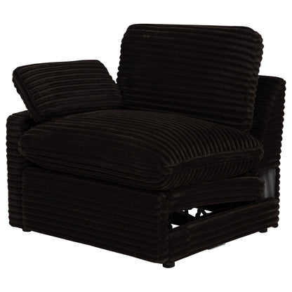 Collins Modular LAF Power Recliner Chocolate Brown