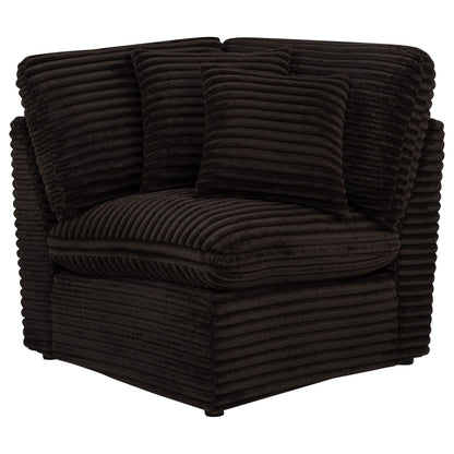 Collins 5-piece Modular Power Reclining Sectional Chocolate Brown