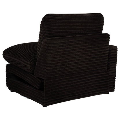 Collins Modular Power Loveseat Chocolate Brown
