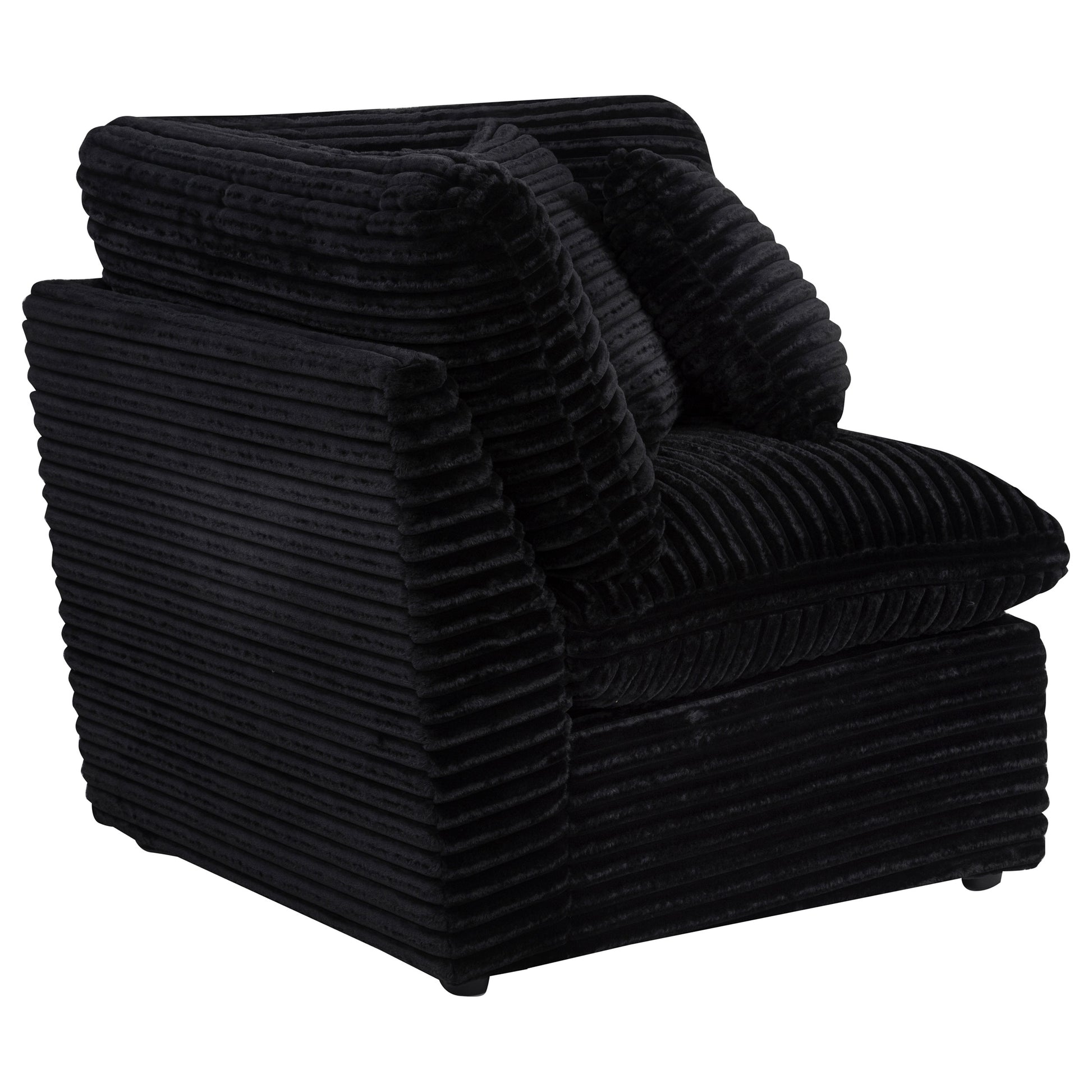 Collins Modular Corner Chair Black