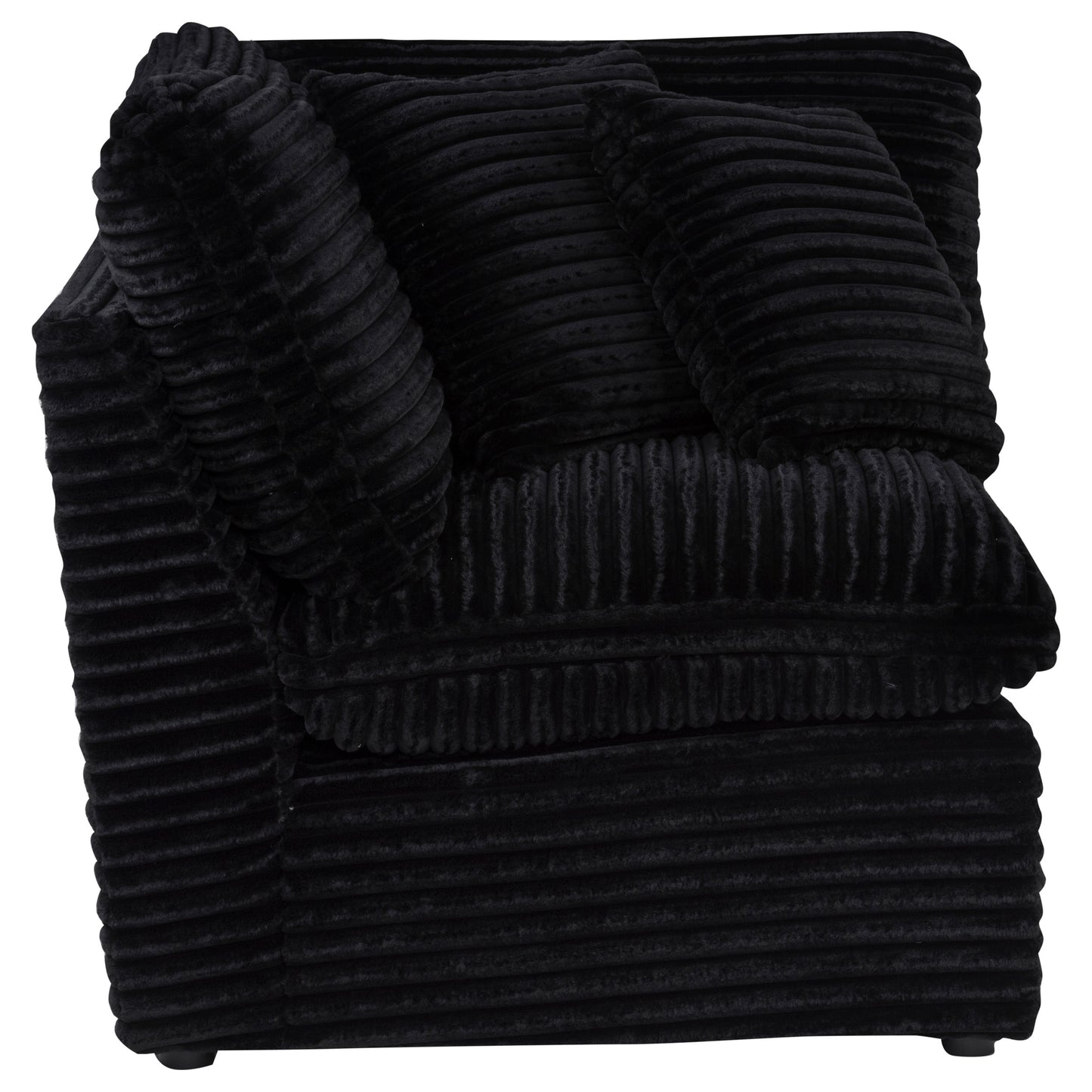 Collins Modular Corner Chair Black